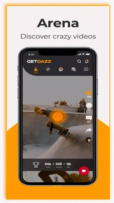 Screenshot di GetDazz