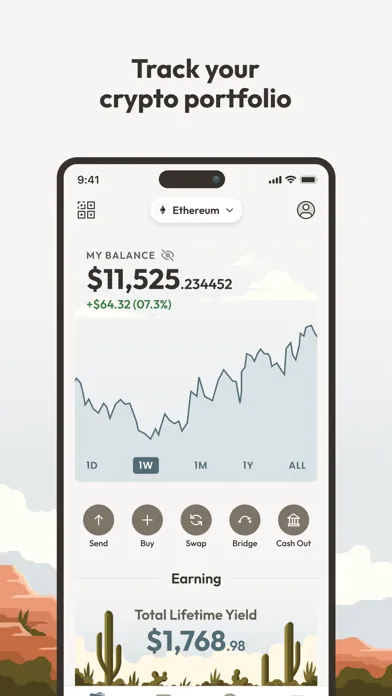 Скриншоты Giddy: Secure Crypto Wallet