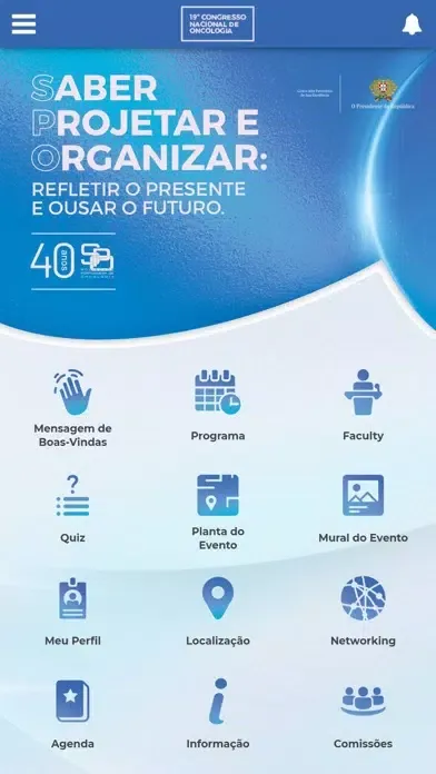 Captures d'écran de 19º Congresso de Oncologia