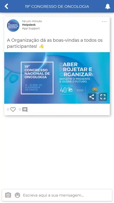 Captures d'écran de 19º Congresso de Oncologia