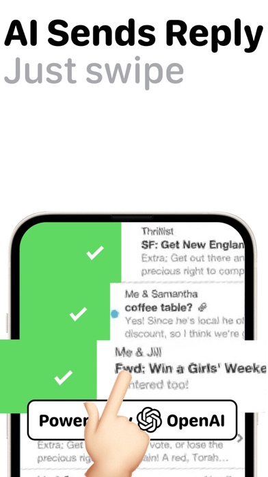 تصاویر AI for Email–SwipeMail AI app