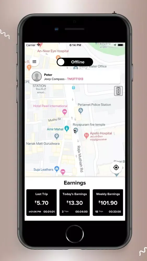 تصاویر Goeasytaxi Getcab Captain