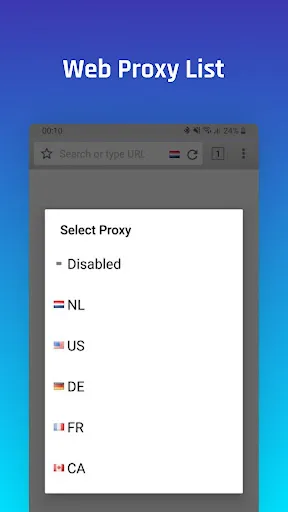 Proxy browser secure VPN Screenshots