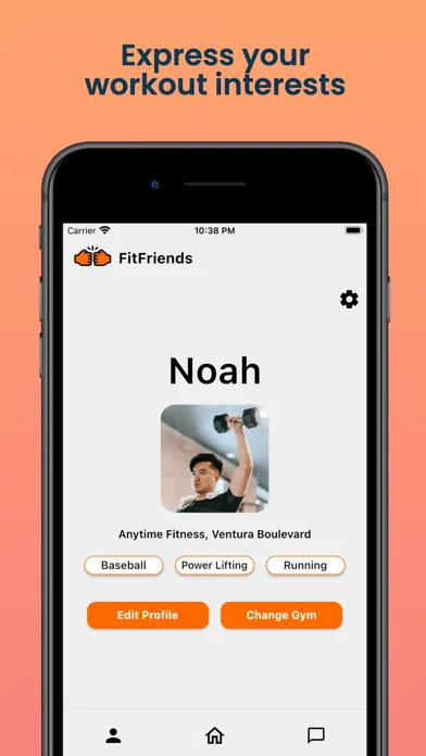 Capturas de pantalla de FitFriends: Find Gym Partners