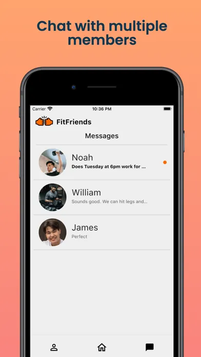 Capturas de pantalla de FitFriends: Find Gym Partners