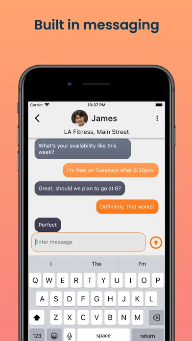 Capturas de pantalla de FitFriends: Find Gym Partners