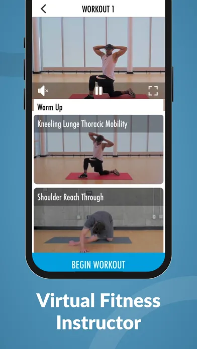 ภาพหน้าจอของ Boot Camp Workouts