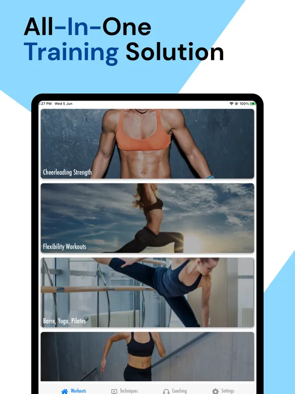Скриншоты Cheerleading Conditioning iPad 