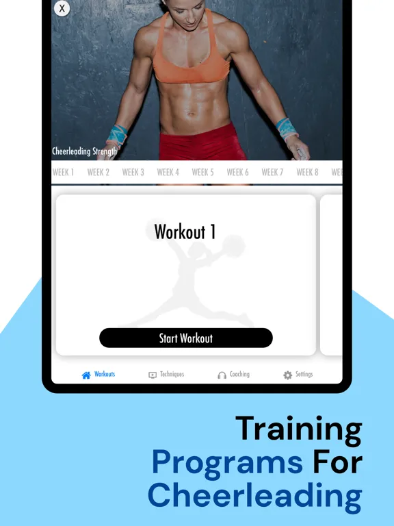 Скриншоты Cheerleading Conditioning iPad 