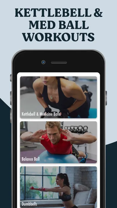 Kettlebell & Med Ball Workouts Screenshots