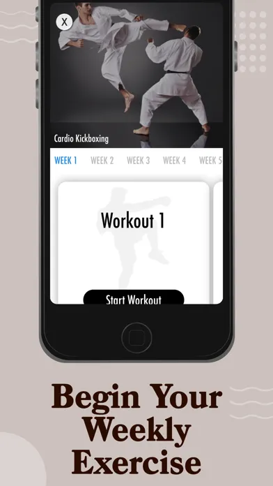 Captures d'écran de Cardio Kickboxing & Strength