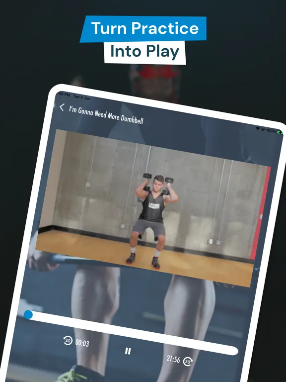 Capturas de tela do Lacrosse Training  & Workouts iPad 