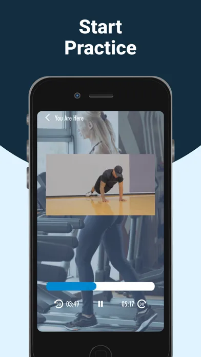 Ảnh chụp màn hình của Running Flexibility & Strength