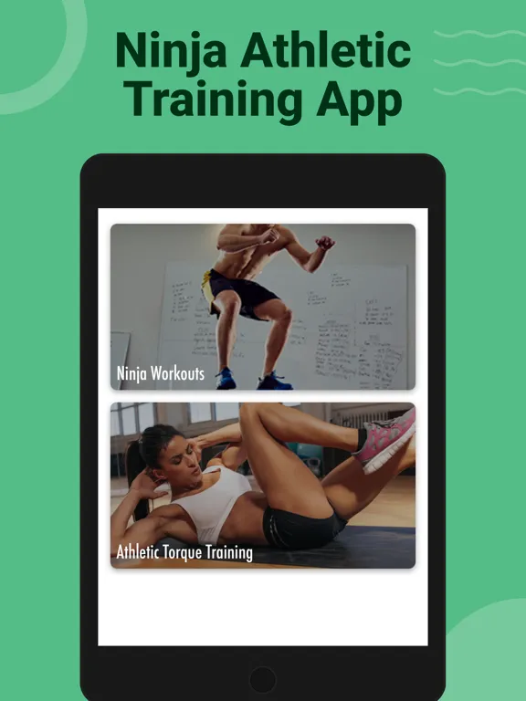 Ninja Athletic Training iPad  سکرین شاٹس