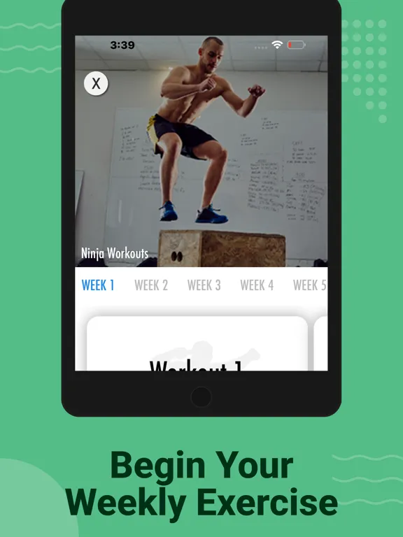 Ninja Athletic Training iPad  سکرین شاٹس