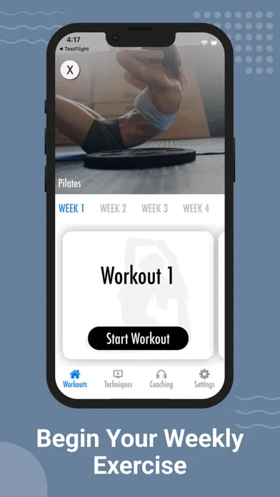 Скриншоты Pilates Workout Routines