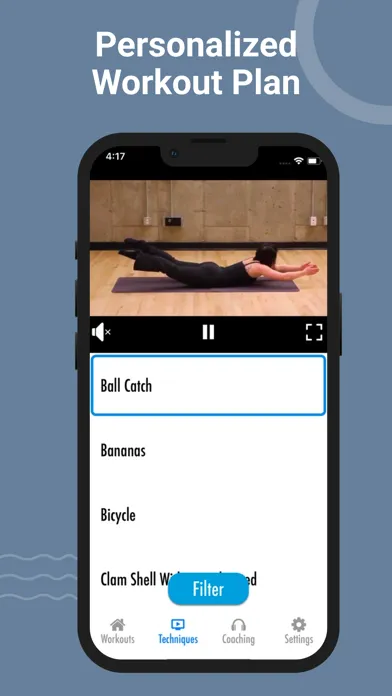 Скриншоты Pilates Workout Routines