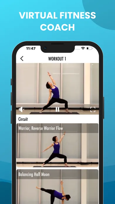 Ảnh chụp màn hình của Yoga: Workouts for Beginners