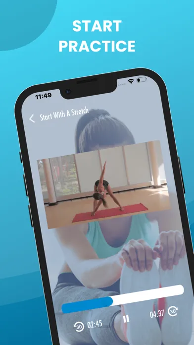 Ảnh chụp màn hình của Yoga: Workouts for Beginners