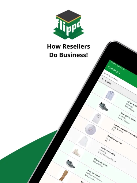 Flippd - Resellers, Inventory iPad  スクリーンショット