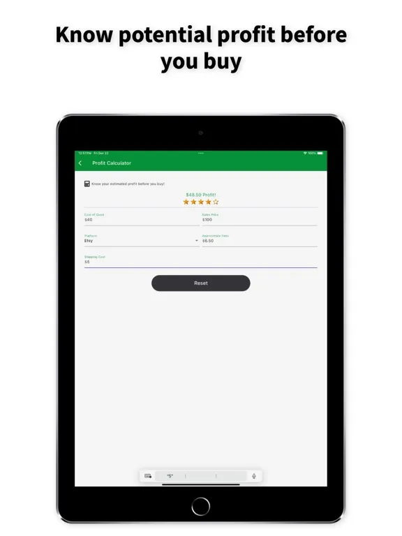Flippd - Resellers, Inventory iPad  スクリーンショット