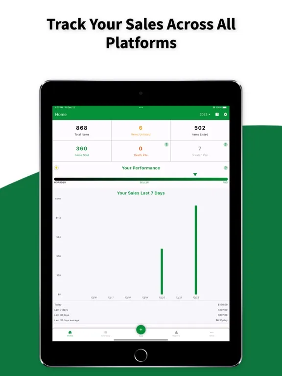 Flippd - Resellers, Inventory iPad  スクリーンショット