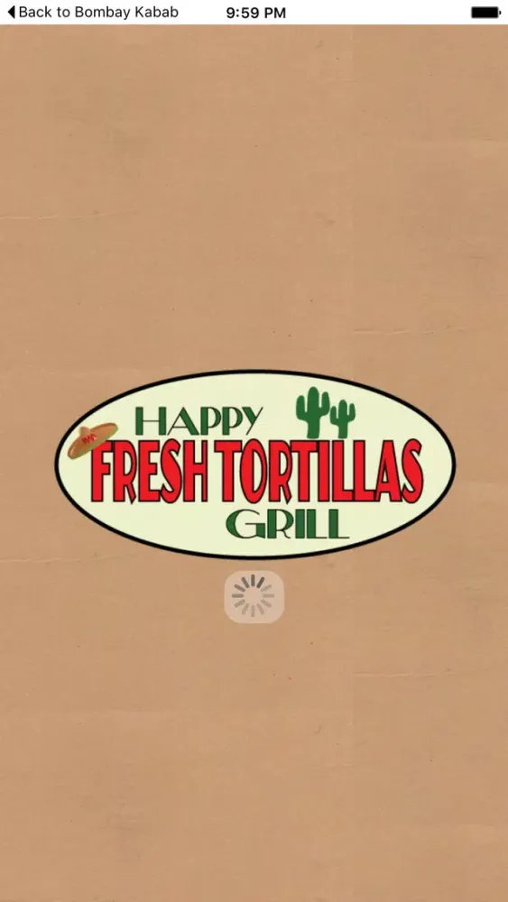 Happy Fresh Tortillas Grill スクリーンショット