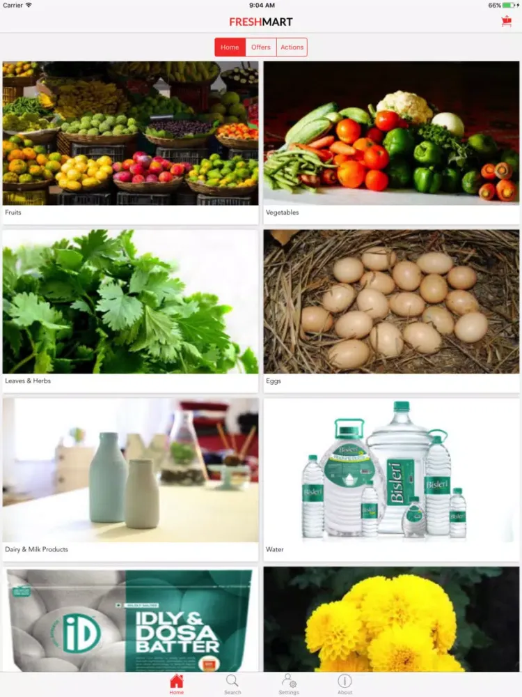 Capturas de pantalla de Freshmart: Grocery in Whitefield, Bangalore iPad 