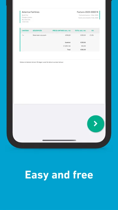 Captures d'écran de Gekko Invoicing and payments
