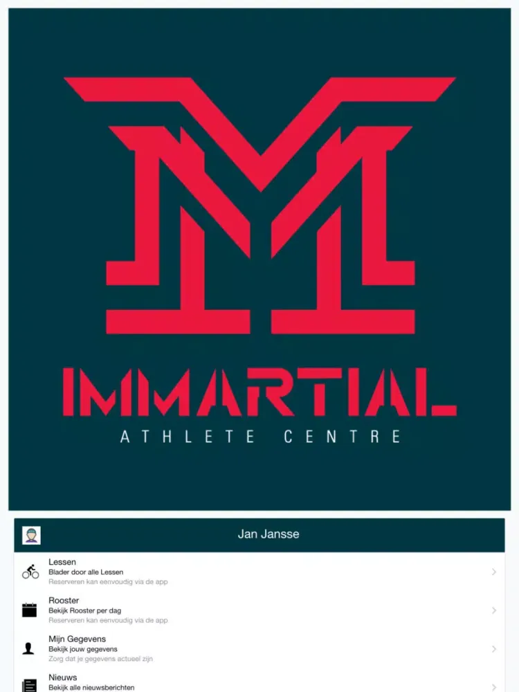 Immartial iPad  스크린샷