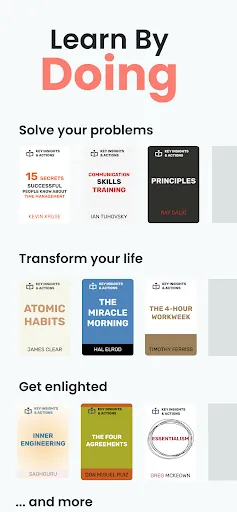 Mentorist - Skills From Books Screenshots