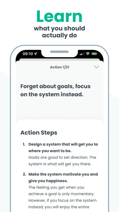Mentorist: Learn, Act Achieve Ekran Görüntüleri