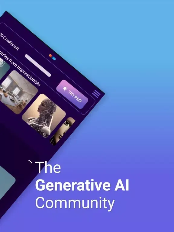 Impressionist AI Designer iPad  سکرین شاٹس
