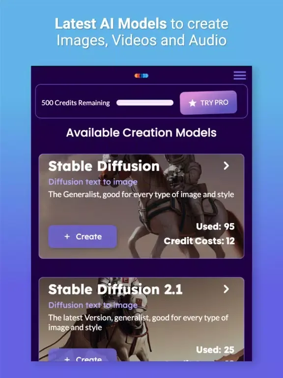 Impressionist AI Designer iPad  سکرین شاٹس
