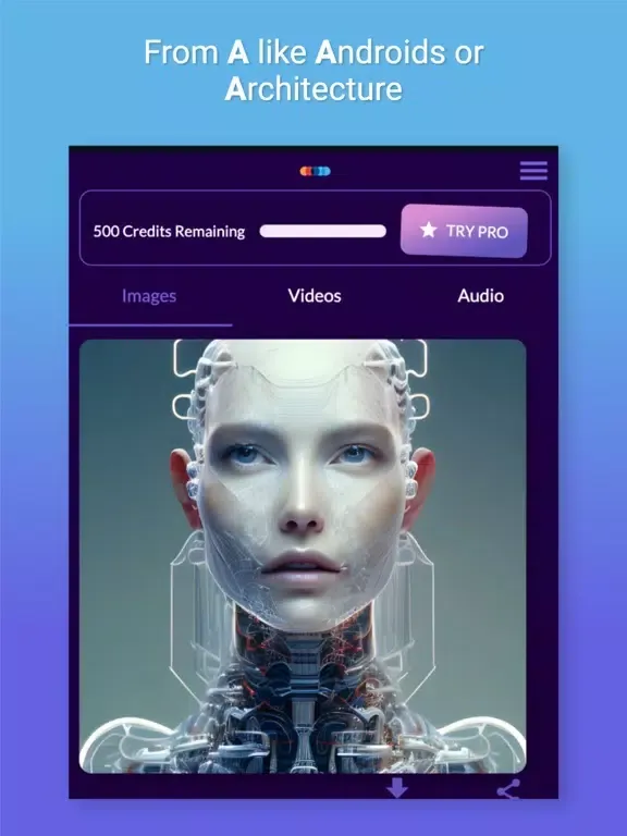 Impressionist AI Designer iPad  سکرین شاٹس