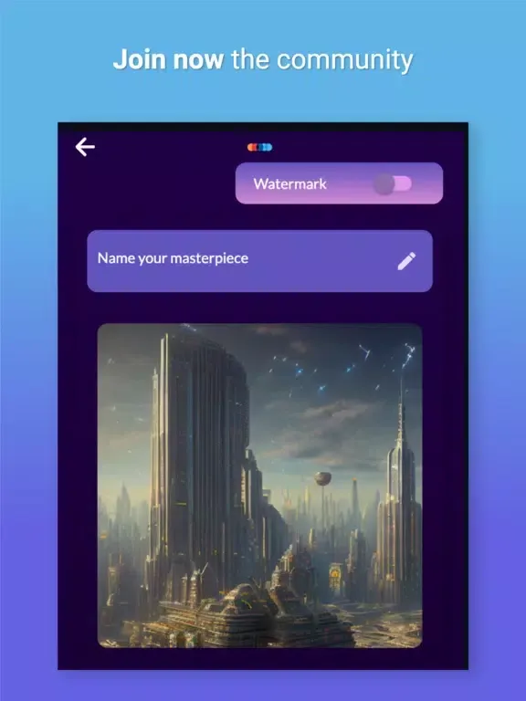 Impressionist AI Designer iPad  سکرین شاٹس
