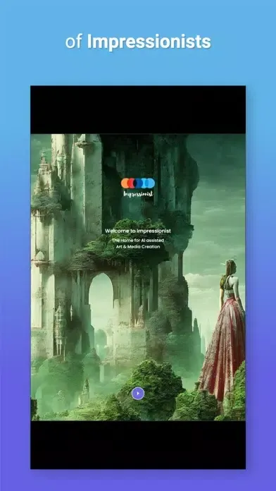 Impressionist AI Designer سکرین شاٹس