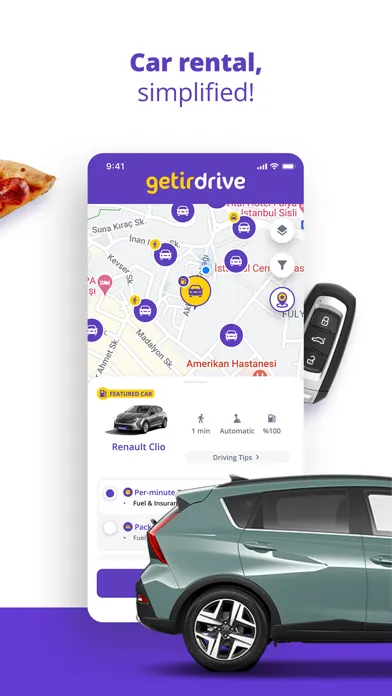 Скриншоты getir: groceries, food&beyond