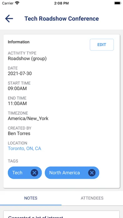 Irwin Mobile App Screenshots