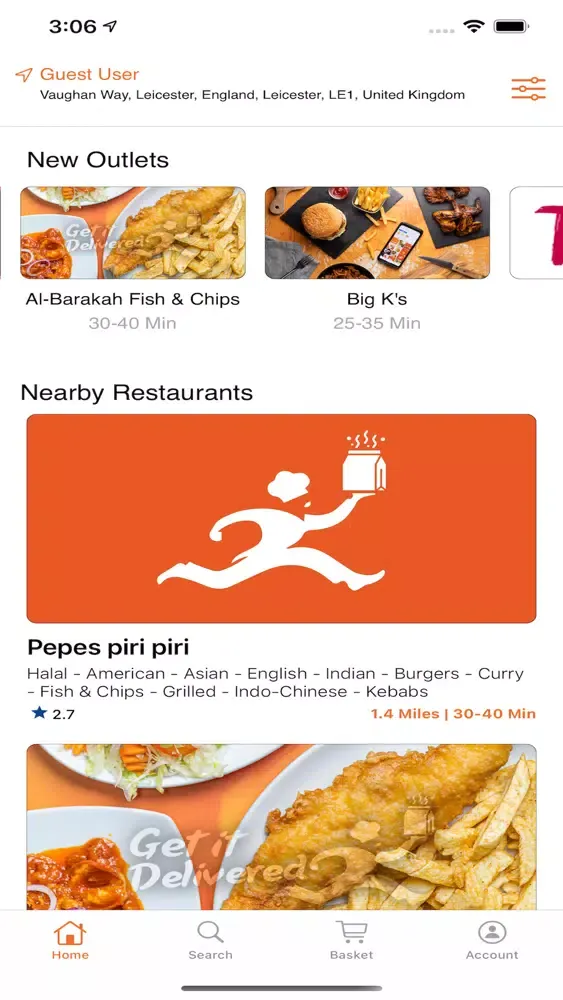 Get It Delivered Screenshots