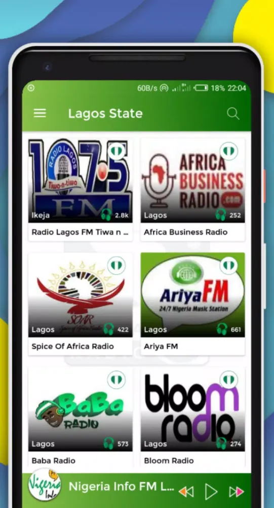 Скриншоты Nigeria Radio