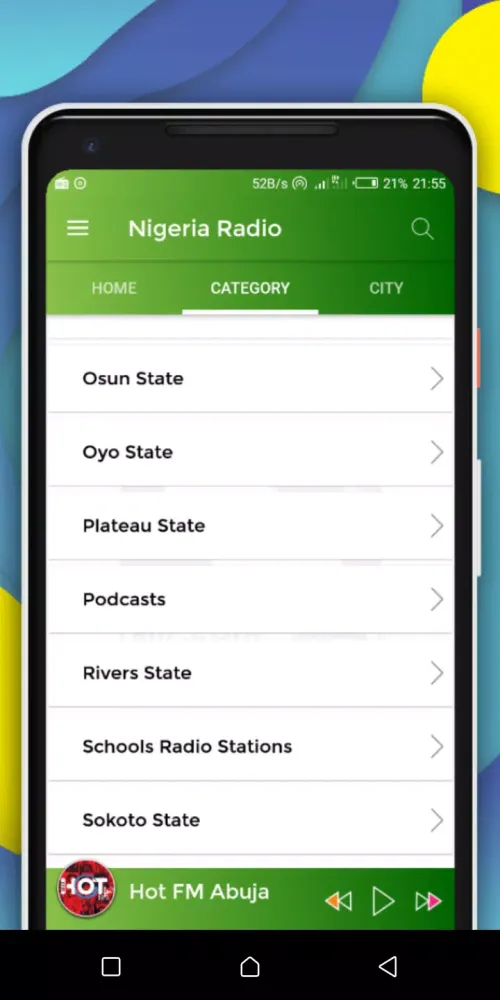 Скриншоты Nigeria Radio