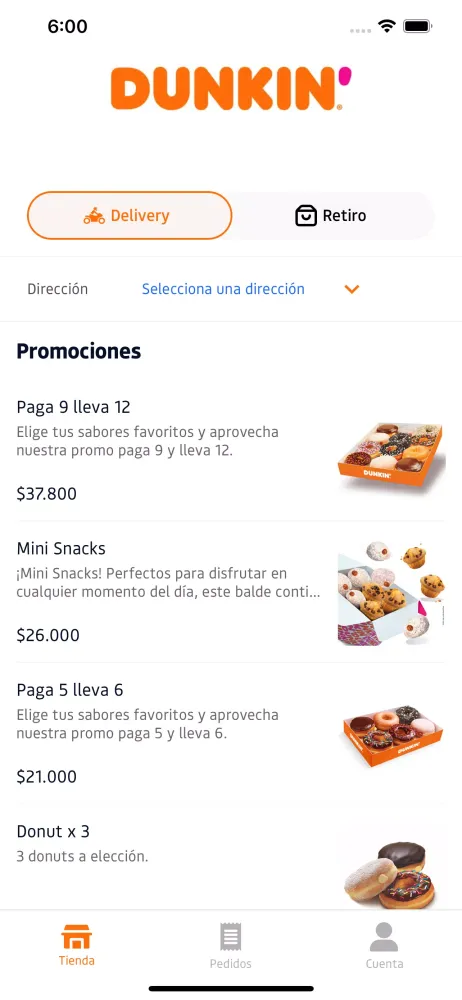 Dunkin' Colombia スクリーンショット