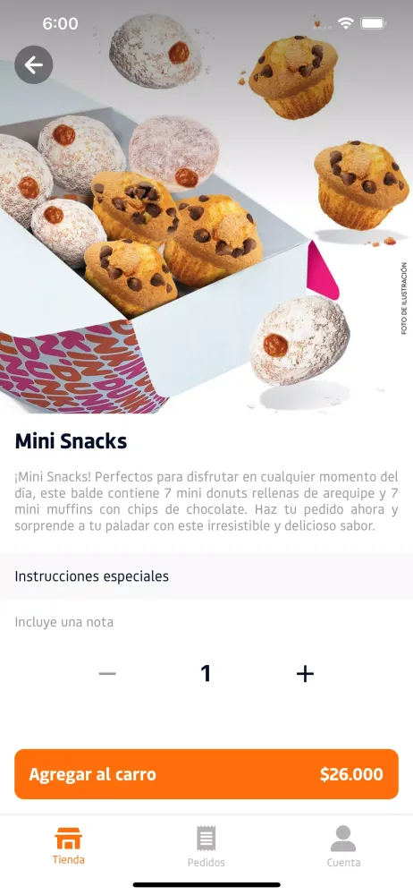 Dunkin' Colombia スクリーンショット