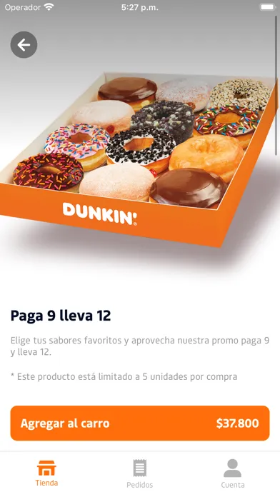 Скриншоты Dunkin' Colombia