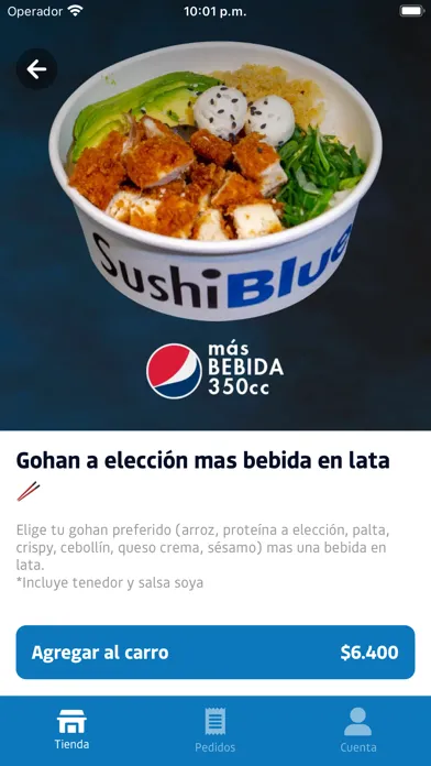 Capturas de tela do SushiBlues