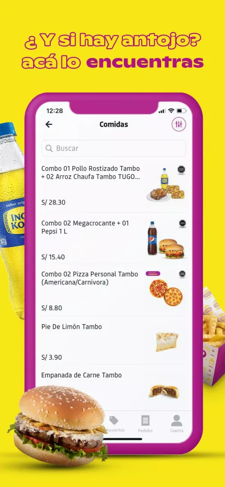 Screenshot di Tambo