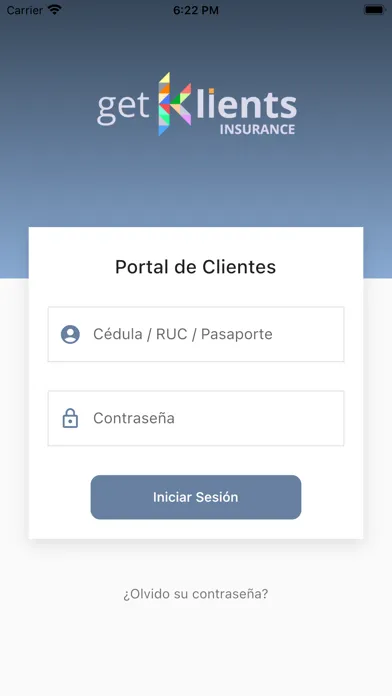 Capturas de pantalla de AMB Seguros Portal de Clientes