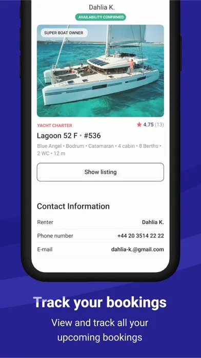 Knot - Yacht Management System应用截图