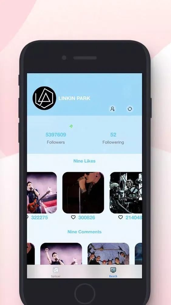 Get Likes Splice for Instagram سکرین شاٹس